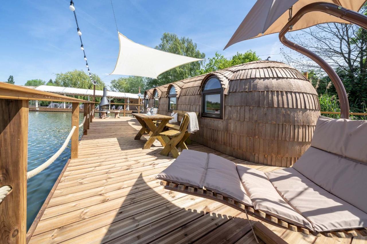 Lieblingsplatz Parey - Schwimmendes Iglu Exterior foto