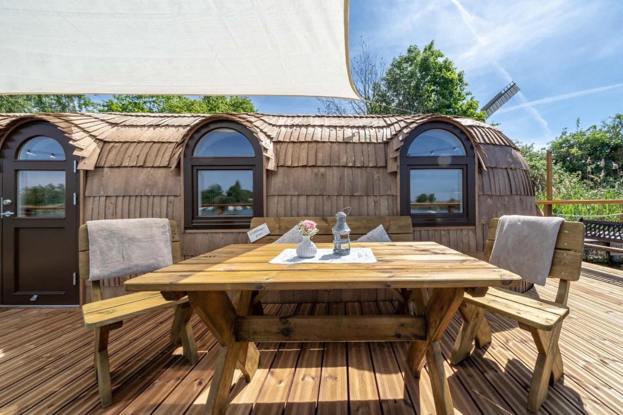 Lieblingsplatz Parey - Schwimmendes Iglu Exterior foto
